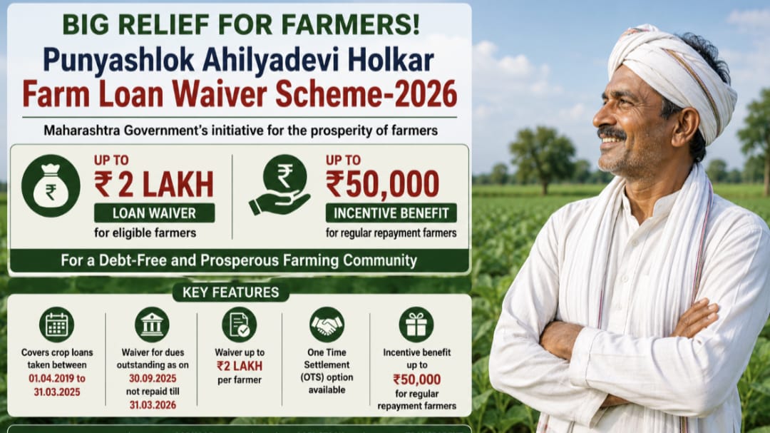 Agriculture | Relief for Farmers: Maharashtra Announces ‘Punyashlok ...